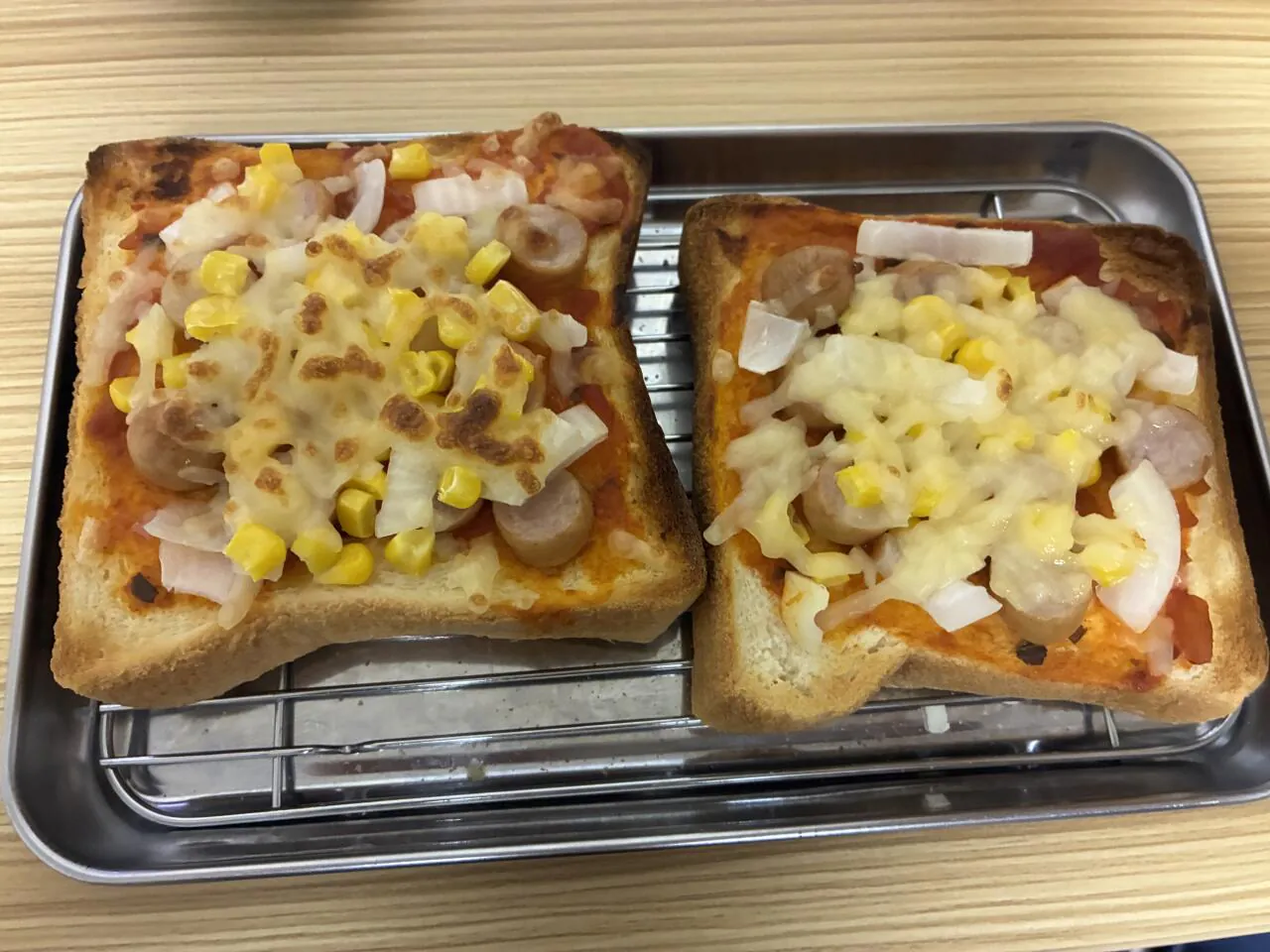 왜노자 피자빵 만들었습니다
