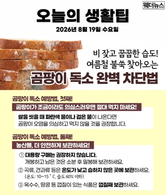  19일 생활팁스   