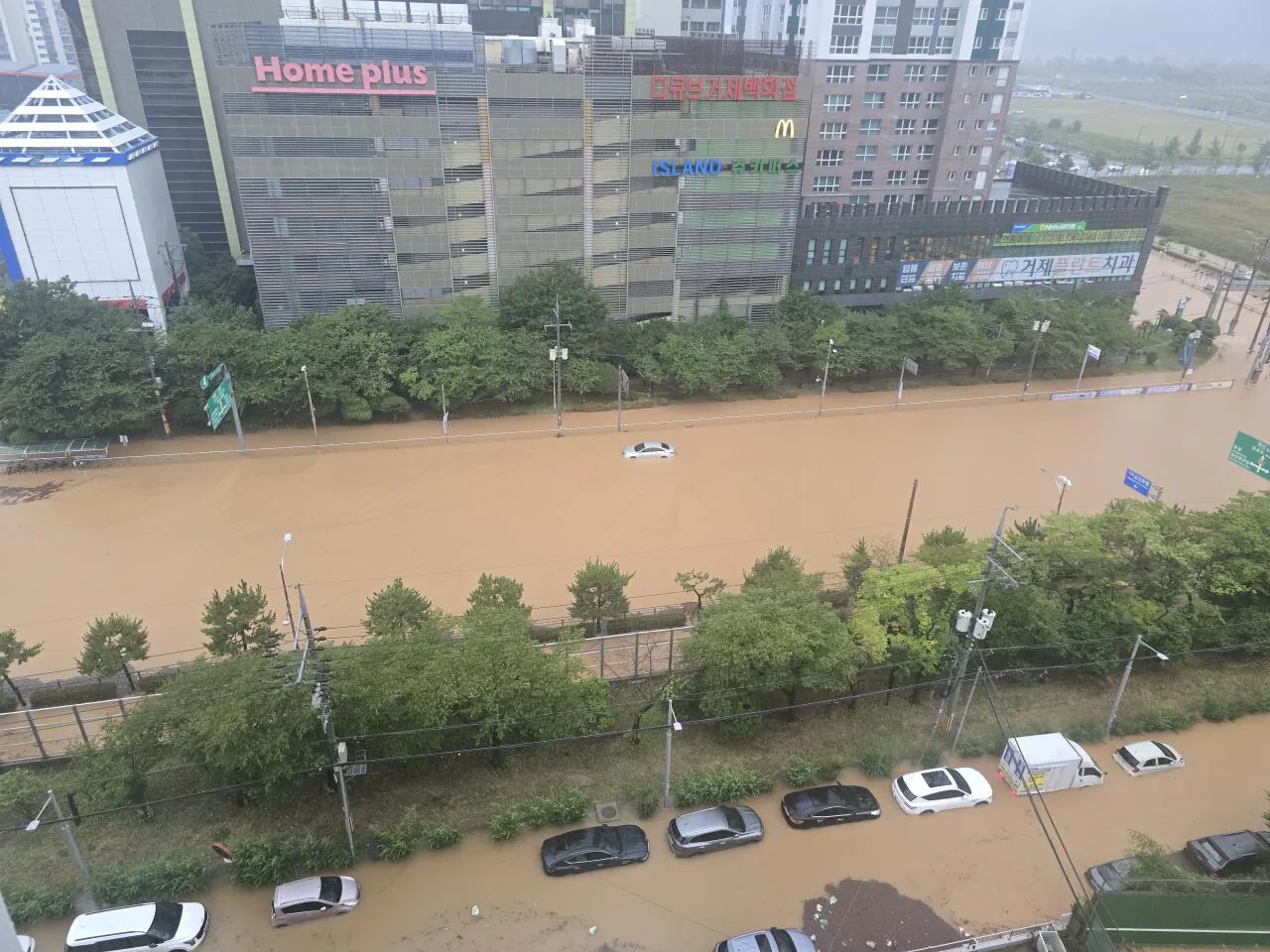 거제 6일 전 상황