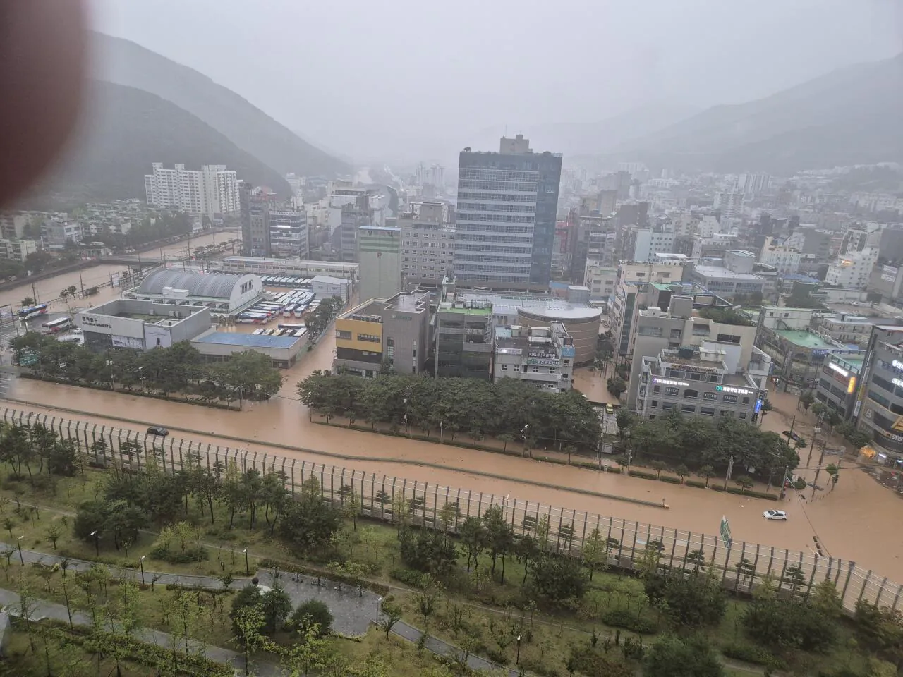 거제 6일 전 상황