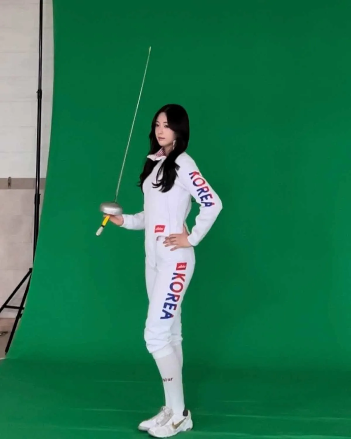 아시안 게임 펜싱 선수 실물 비주얼