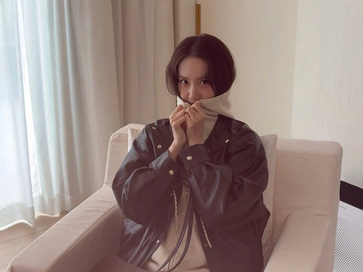 가을옷입은 윤아 인스타