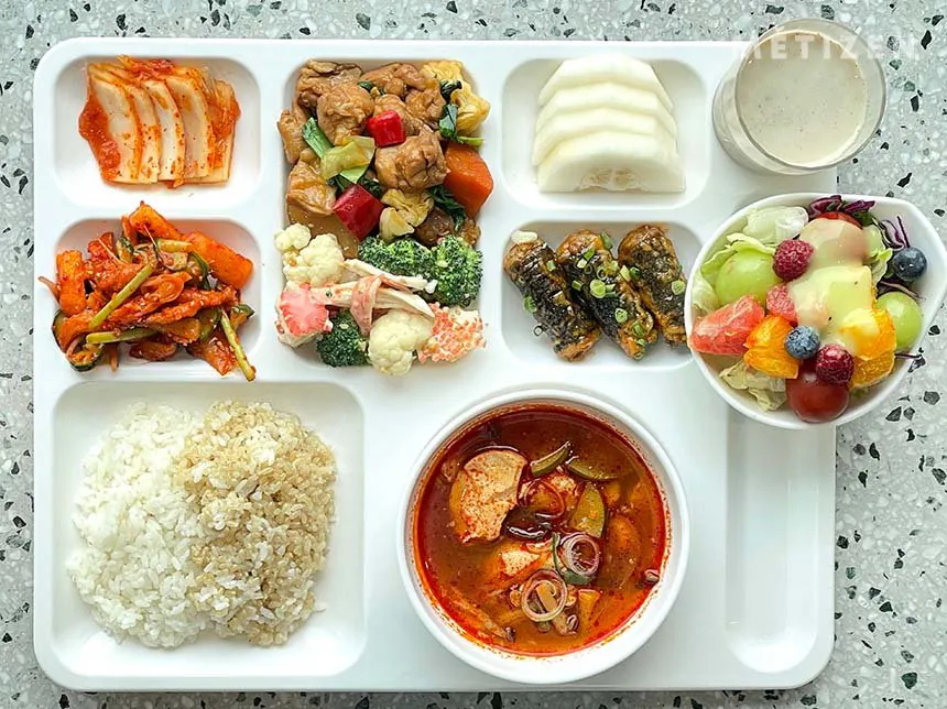 구내식당 최상위권 식단