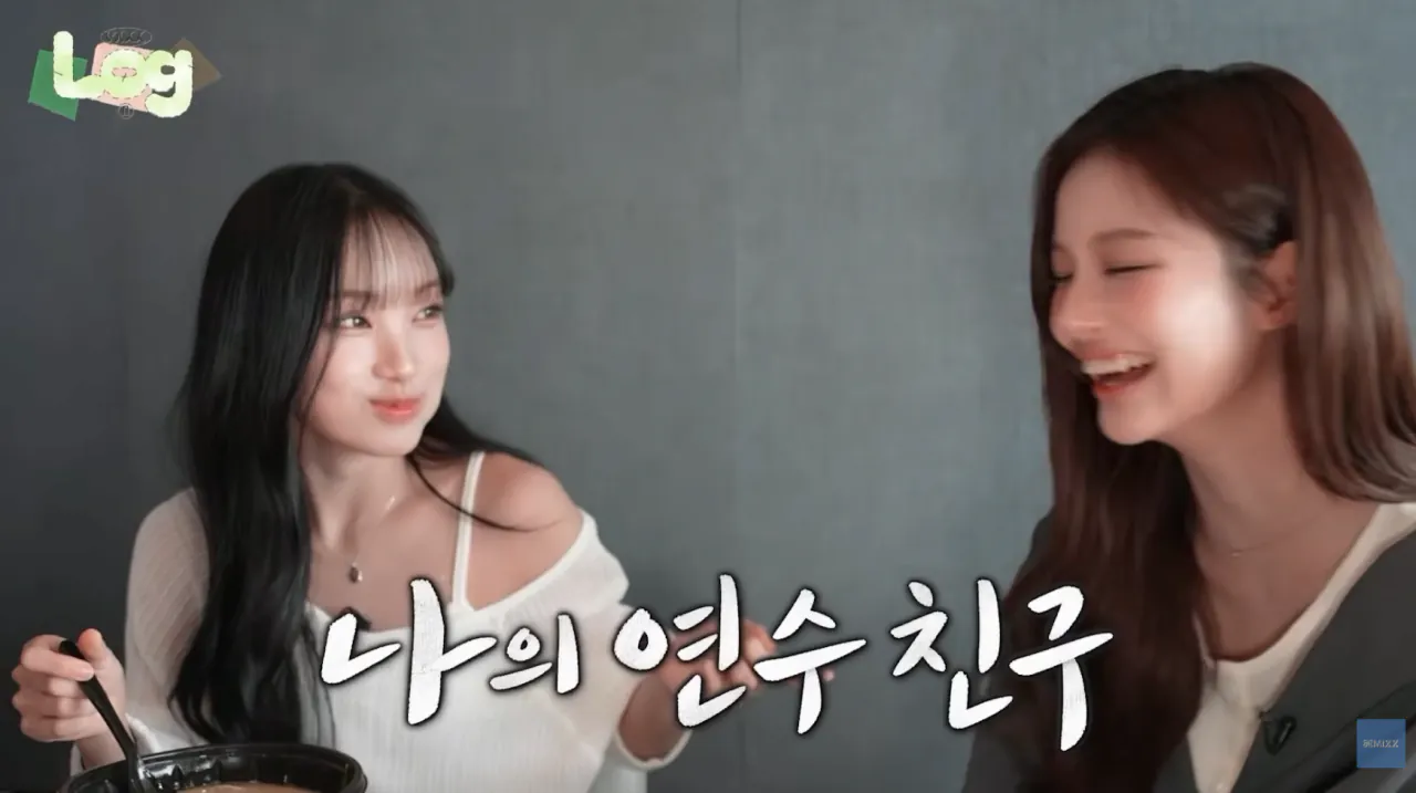 절친과 호캉스 브이로그 찍는 설윤