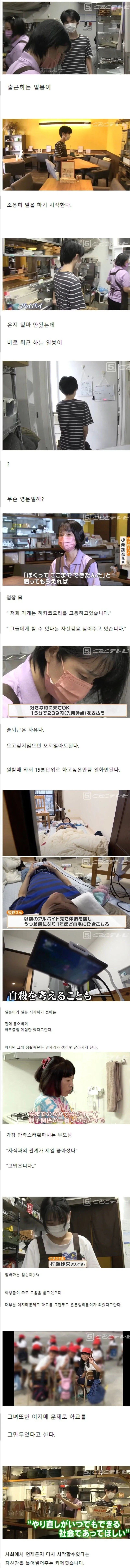 하루 15분만 일하고 퇴근해도 되는 일터