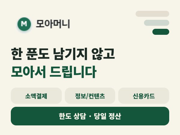 모아머니